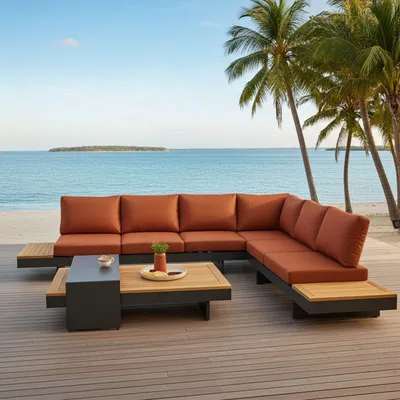 Produktbild von Lesli Living Lounge-Set Barbados Terra