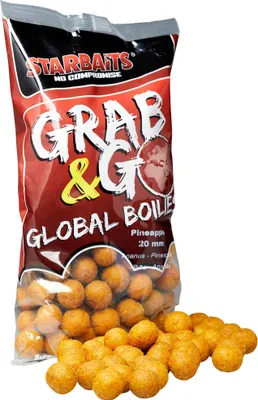Produktbild von Starbaits G&G Global Boilies 1kg Pineapple 20mm