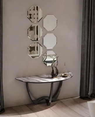 Image de Table d'appoint Consoles Table de thé Table en verre Table basse Table de salon