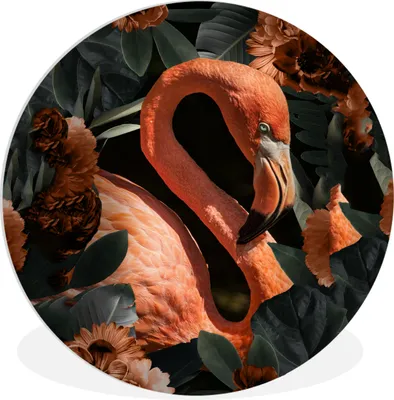 Produktbild von MuchoWow® - Wand Kreis - Das Schlafzimmer - Die Bilder - Wandmalerei - Kunst für das Haus - das Plastik