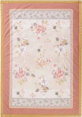 Obrázok produktu pre Bassetti bavlnený pléd HANAMI farba BEIGE 41 veľkosť 135x190