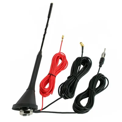 Produktbild von A82C DAB+ Auto Dachantenne – DAB / AM / FM Antenne mit Verstärker, SMB Anschluss, Patch Antenne für Fahrzeug