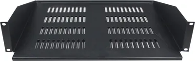 Image de TOTEN, étagère fixe 19", 2 U, profondeur 367 mm, max. 17 kg