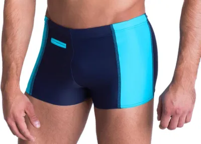 Bellonda Badeshorts XXL Hawaii-Muster blau-weiß