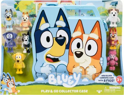 Produktbild von Hrací sada figurek Bluey Ultimate Play & Go Collector Case