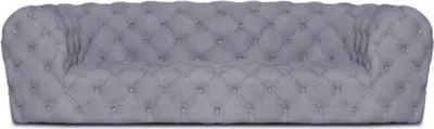 Produktbild von chesterfield viersitzer xxl big lounge club sofa design möbel stoff textil couch