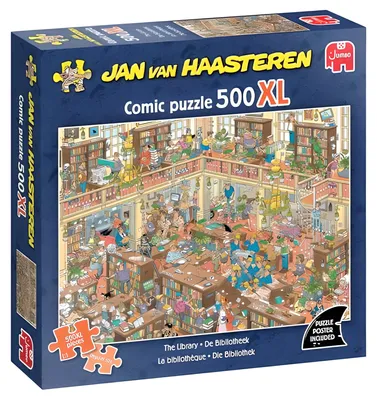 Immagine prodotto di Jan van Haasteren 1110100811, 500 pezzi, Fumetti, 15 anni