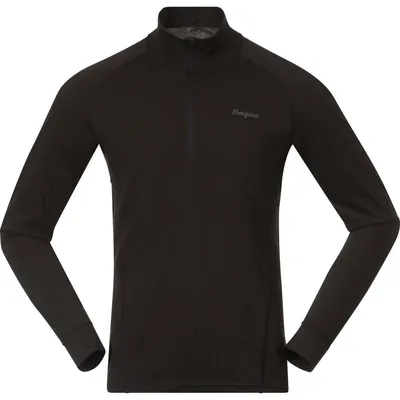 Produktbild von Bergans Herren Sportunterwäsche Inner:pure Merino Half Zip Men Schwarz XL