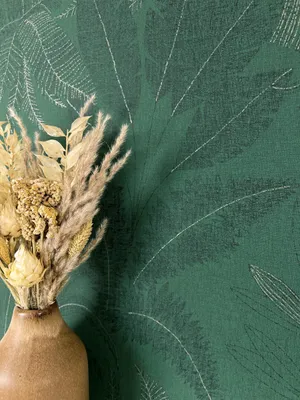 Produktbild von NEWROOM Tapete Niama Dark Green Grün Vliestapete - Modern Dschungel Pflanzen Germany