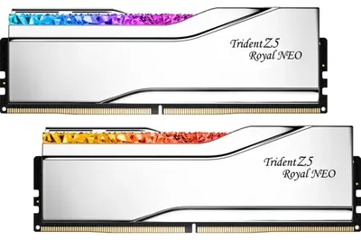 Obrázok produktu pre G.Skill Trident Z5 Royal Neo F5-8000J4048G24GX2-TR5NS, 48 GB, 2 x 24 GB, DDR5, 8000 MHz, 288-pin DIMM