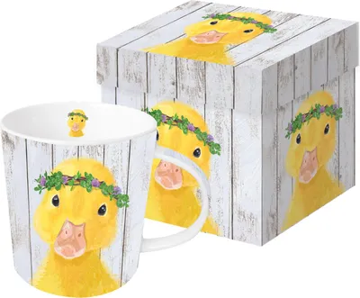 Produktbild von Kubek porcelanowy Spring Kaczuszka o pojemności 350 ml
