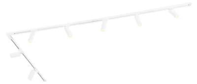 Produktbild von Ledvion Schienensystem lampen 3m 1-Phasen Weiss 7-flammig ohne GU10 Lampe