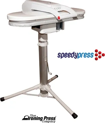 Produktbild von Dampfbügelpresse Professionelle mit 38 Dampfdüsen (Leistungsstarke Dampfstrahlen) & Teleskop Höhenverstellbaren Ständer von Speedypress - 64cm y 27cm; 1.400watt - für Superschnelles Bügeln (+ Ersatzabdeckung & Schaumstoff-Unterfilz45,00 € + Weiteres Zubehör GRATIS)