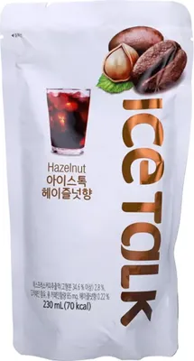 Produktbild Ice Talk Americano Hazelnut Eis Kaffee Spezialiät Haselnuss 230ml