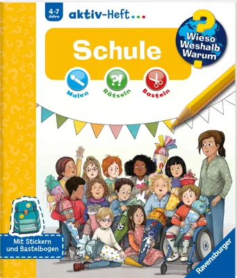 Obrázek produktu pro Wieso? Weshalb? Warum? aktiv-Heft - Schule