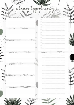 Productafbeelding van Magnetische weekplanner voor de koelkast, 40x56 cm