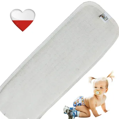 Produktbild von Saugfähige Hanfeinlage M 12,5 x 34, 3-lagig, für NappiMe Windeln