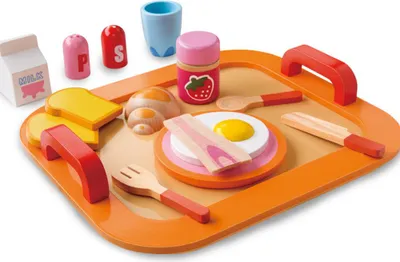 Produktbild von Kinder Holz niedliche Küche vorgeben Spielsimulation Brotspielzeug