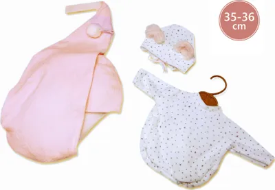 Obrázok produktu pre Lorens M635-66 Oblečenie pre bábiku novorodenca 35-36 cm