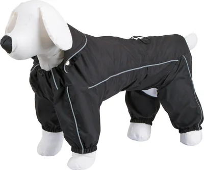 Produktbild von Regenmantel für Hunde Kerbl Schwarz XS