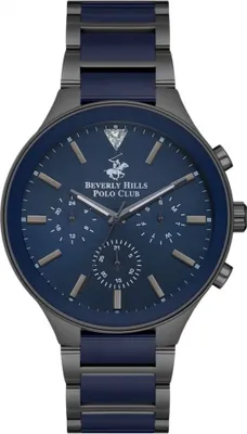 Produktbild von Herrenuhr BEVERLY HILLS BP3594X.070 in Marineblau, Fashion-Geschenk