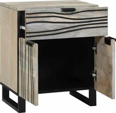 Produktbild von vidaXL Nachttisch Weiß 50 x 33 x 60 cm Holzwerkstoff