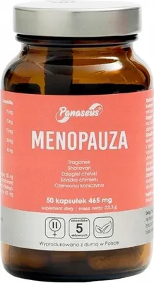 Produktbild von PANASEUS MENOPAUSE Astragalus Klee für Frauen 50 Kapseln