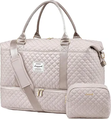 Produktbild von LOVEVOOK Reisetasche Handgepäck mit Schuhfach & Nassfach - Weekender Duffle Bag