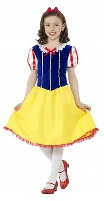Produktbild von Smiffy's Prinzessin Schneewittchen Kostüm Mädchen Größe 116