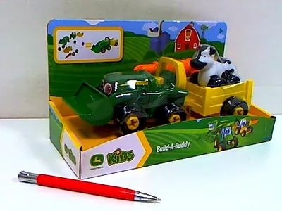 Zdjęcie produktu dla Tomy John Deere Build-A-Buddy, Traktor, 3 lat(a), Plastik, Zielony, Żółty