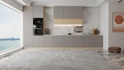 Produktbild von Küchenzeile – Küchenblock – Einbauküche – Singleküche – 480 cm VELORA – KU-S56 – Beige / Artisan Eiche – Ohne Arbeitsplatte & Elektrogeräte