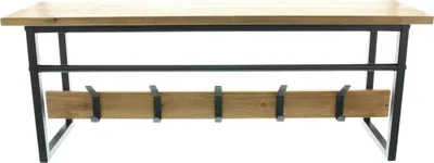 Produktbild von Garderobe 'Industrial' Flur Haken Aufbewahrung Wandhaken Deko Dekoration