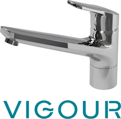 Produktbild von VIGOUR derby V3 Einhand-Spültischbatterie, verchromt