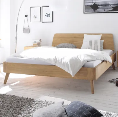 Produktbild von HASENA Oak Bianco Eiche Bett Masito 25 Kopfteil Edda 90x200