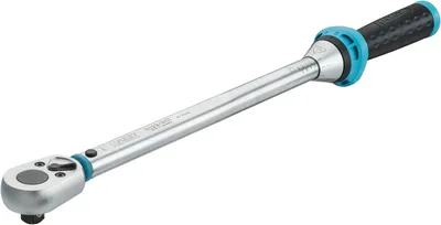 Produktbild von HAZET 5122-3CT, Klick-Drehmomentschlüssel, Mechanisch, 1/2", 40 - 200 Nm, 3%, Schwarz, Blau