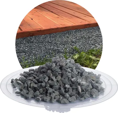 Produktbild von Schicker Mineral-Diabas Ziersplitt grau 25 kg-5-8mm