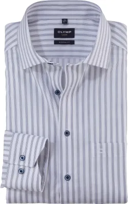 Produktbild von Olymp Hemd Modern Fit Global Kent Kragen Marine Größe 43 Modell 120874