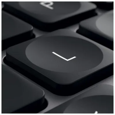 Produktbild von Logitech MX Keys Advanced Wireless Illuminated Keyboard - Tastatur - hinterleuchtet - kabellos - Bluetooth, 2.4 GHz - QWERTY - GB
