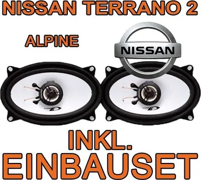 Produktbild von Nissan Terrano 2 - Lautsprecher hinten - Alpine SXE-4625S - 4x6 Koax-System