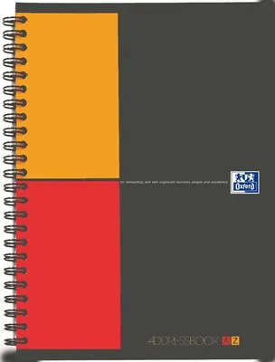 Produktbild von Oxford 100103165, Grau, Orange, Rot, A5, 80 Blätter, 90 g/m²