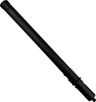 A black extension tube for a cleaning device, shown against a white background.