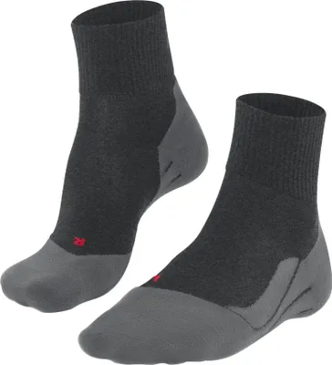 Produktbild von FALKE TK5 Wool Short Socken Damen asphalt melange 35-36