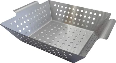 Zdjęcie produktu dla Kosz grillowy tacka 100% ze stali nierdzewnej