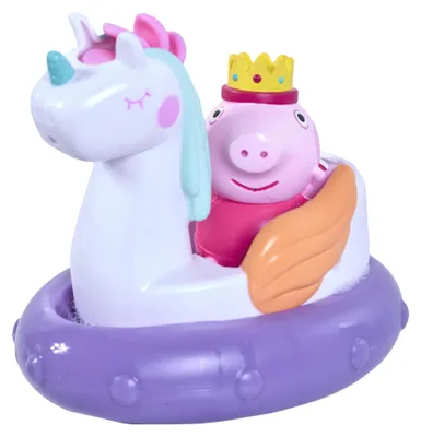 Produktbild von Toomies Princess Peppa Badespielzeug, schwimmende Badewannenfigur für Kinder
