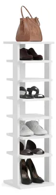 Produktbild von Soddi - Schuhregal, 30x30x110h cm Weiß, 8 Paar