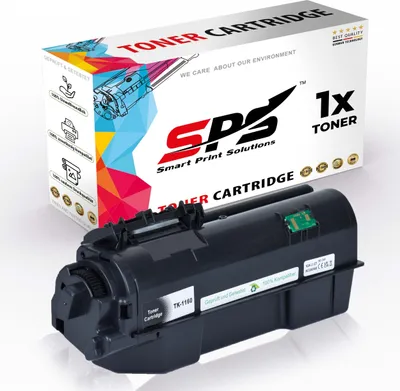 Produktbild von 1x Kompatibel Kyocera 1T02RY0NL0 TK-1160 Toner Schwarz für Kyocera Ecosys P2040DW