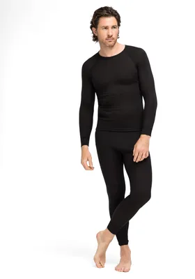 Produktbild von Maier Sports Adrian Funktionsunterwäsche-set Schwarz S Mann Schwarz S