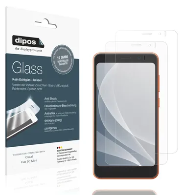 Zdjęcie produktu dla 2x dipos GlassAR Oscal Flat 3C Mini