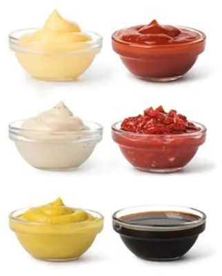 Mini-Glasschälchen-Set, 6-teilig, 6 cm, für Dips und Soßen