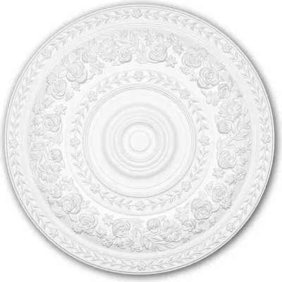 Immagine prodotto di Rosone da soffitto Profhome 156046 Stile rococò / barocco Ø 86 cm